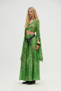 INDIE SKIRT GREEN