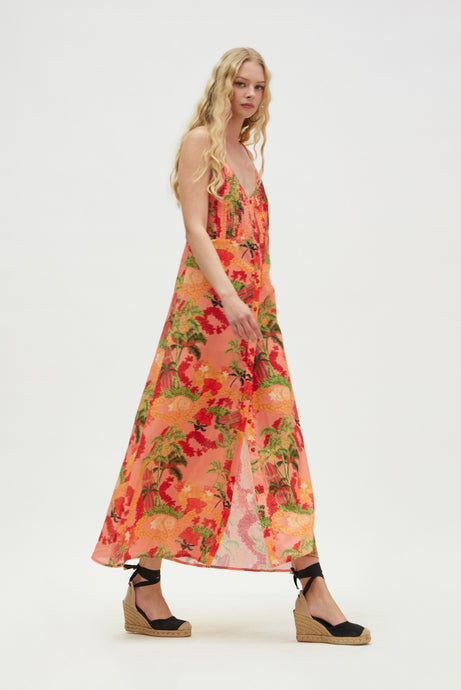 SEATTLE DRESS CORAL