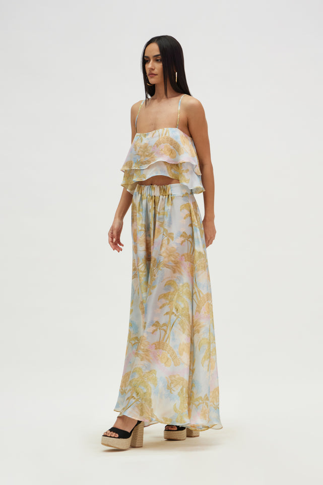 INDIE SKIRT SKY BLUE
