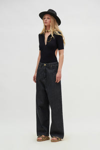 ROCIO TOP BLACK
