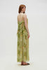 ROSE DRESS GOLD GREEN