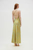 MUSA DRESS GOLD GREEN
