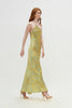 MUSA DRESS GOLD GREEN