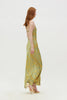 MUSA DRESS GOLD GREEN