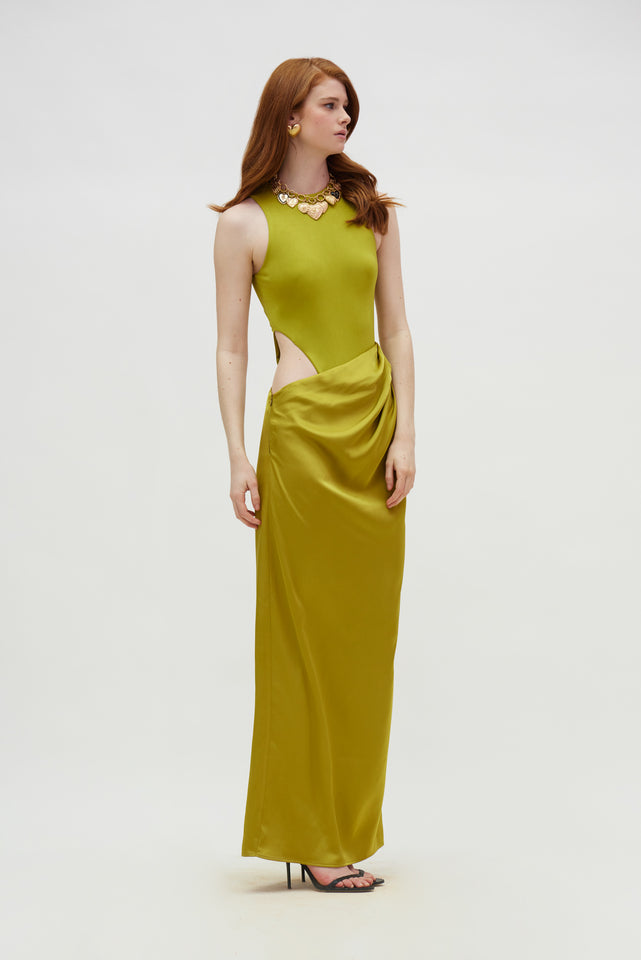 SAND DRESS OLIVE