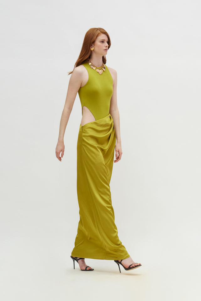 SAND DRESS OLIVE