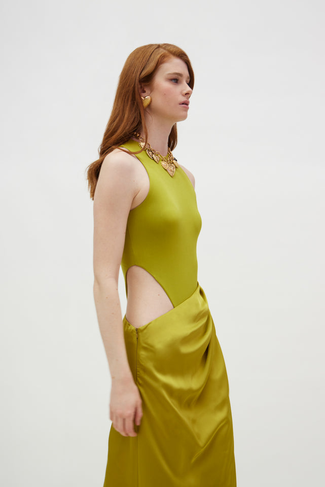 SAND DRESS OLIVE