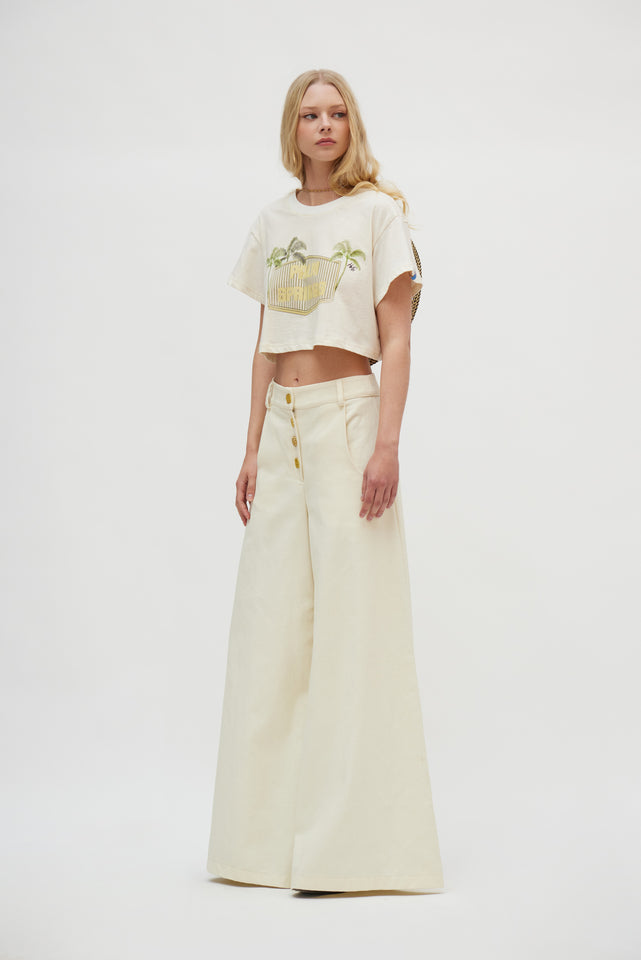 NALA TOP IVORY PALM SPRINGS