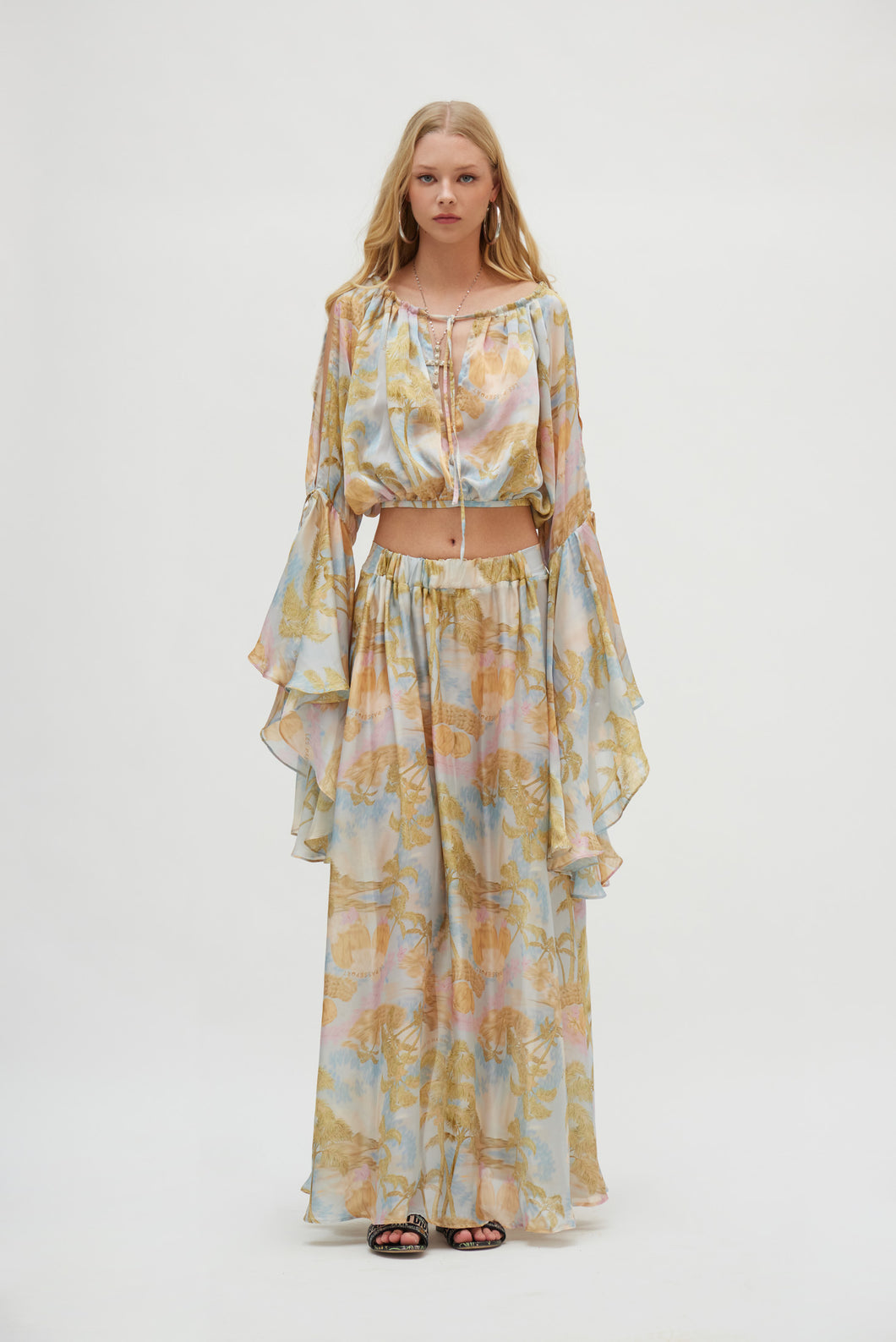 INDIE SKIRT SKY BLUE