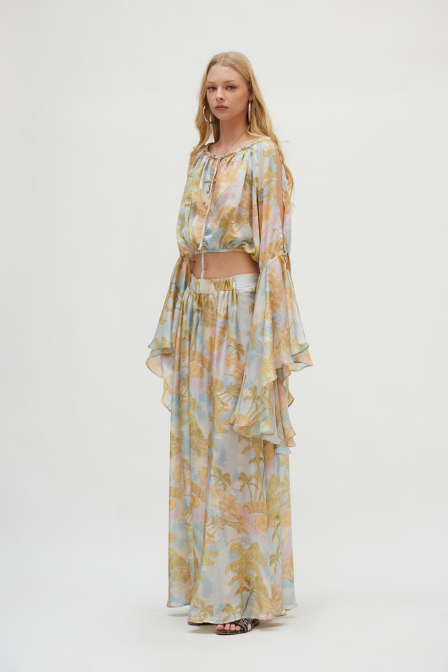 INDIE SKIRT SKY BLUE