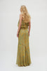ARIEL SKIRT GOLD GREEN