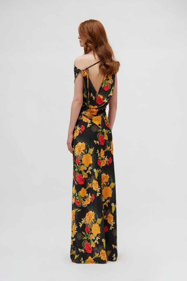 GOLD DRESS BLACK