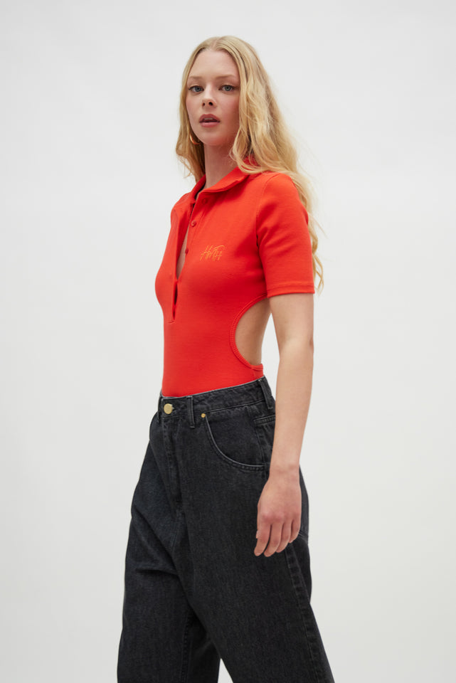 ROCIO TOP WATERMELON RED