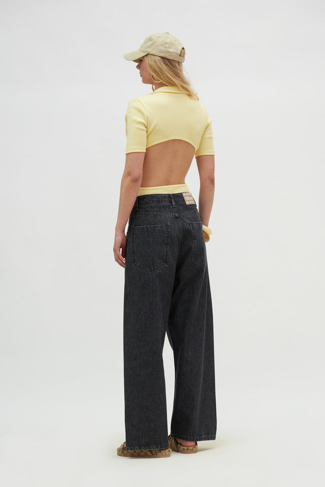 ROCIO TOP BANANA YELLOW