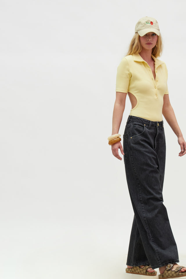 ROCIO TOP BANANA YELLOW