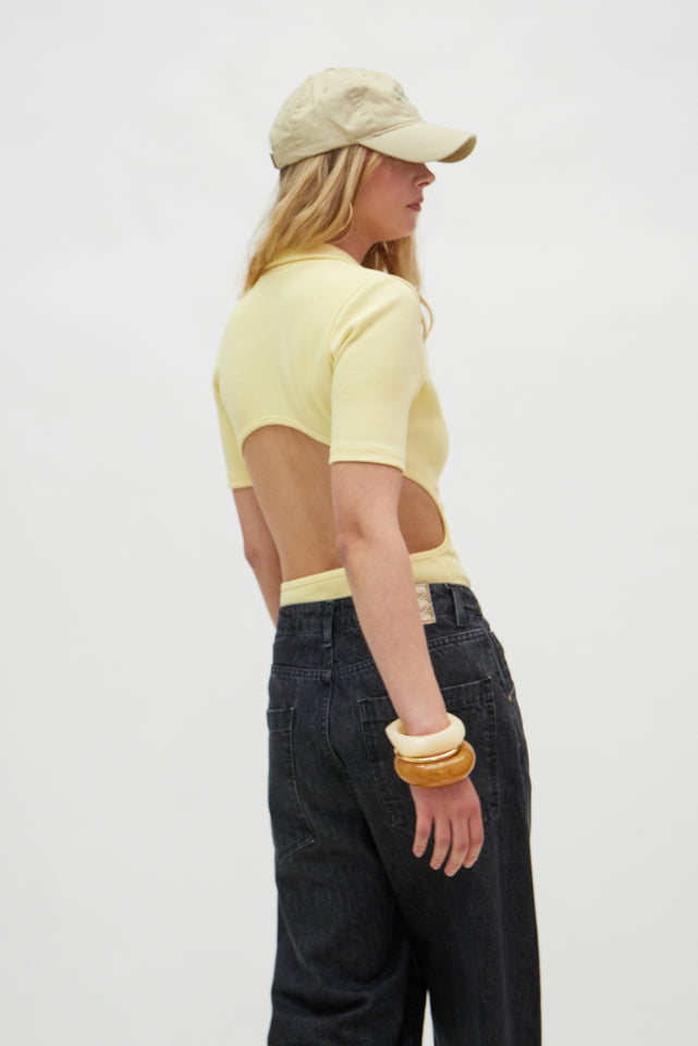 ROCIO TOP BANANA YELLOW