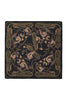 LEMONCHELLO SCARF PAISLEY GOLDEN FIELDS BLACK