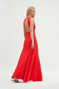 SOL DRESS WATERMELON RED