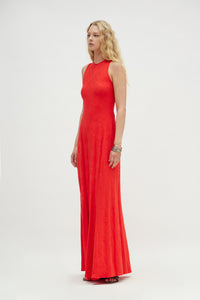 SOL DRESS WATERMELON RED
