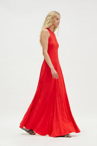 SOL DRESS WATERMELON RED