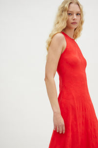 SOL DRESS WATERMELON RED