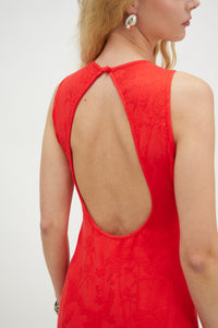 SOL DRESS WATERMELON RED