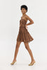 LAMBANDA DRESS BROWN