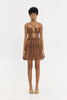 LAMBANDA DRESS BROWN