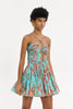 LAMBANDA DRESS AQUA