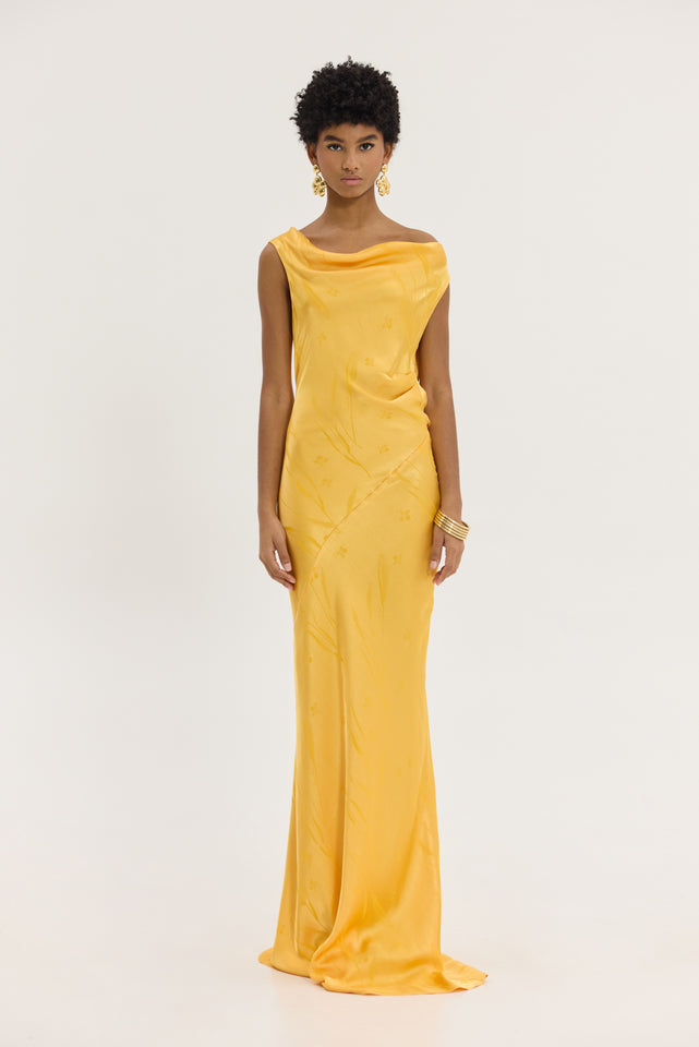 GOLD DRESS ORANGE