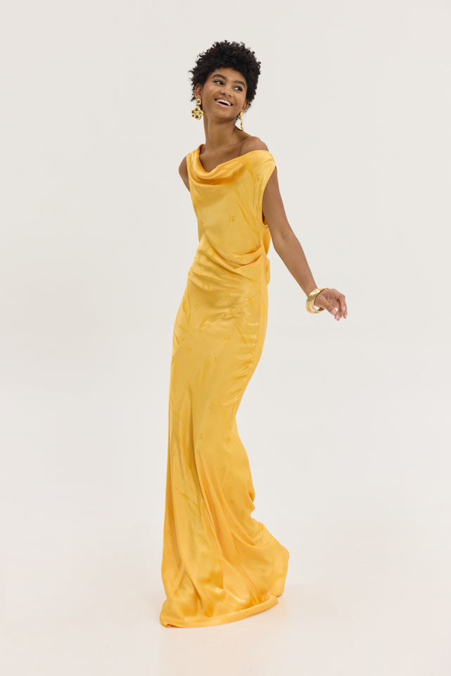 GOLD DRESS ORANGE