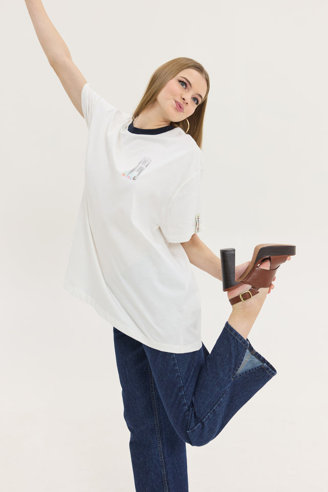 CHEETAH T-SHIRT OFF WHITE PANIGYRI