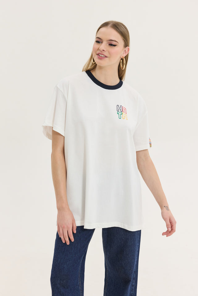 CHEETAH T-SHIRT OFF WHITE RETRO ATHENS