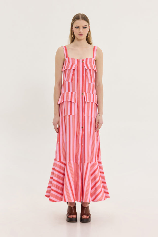 STAR DRESS PINK