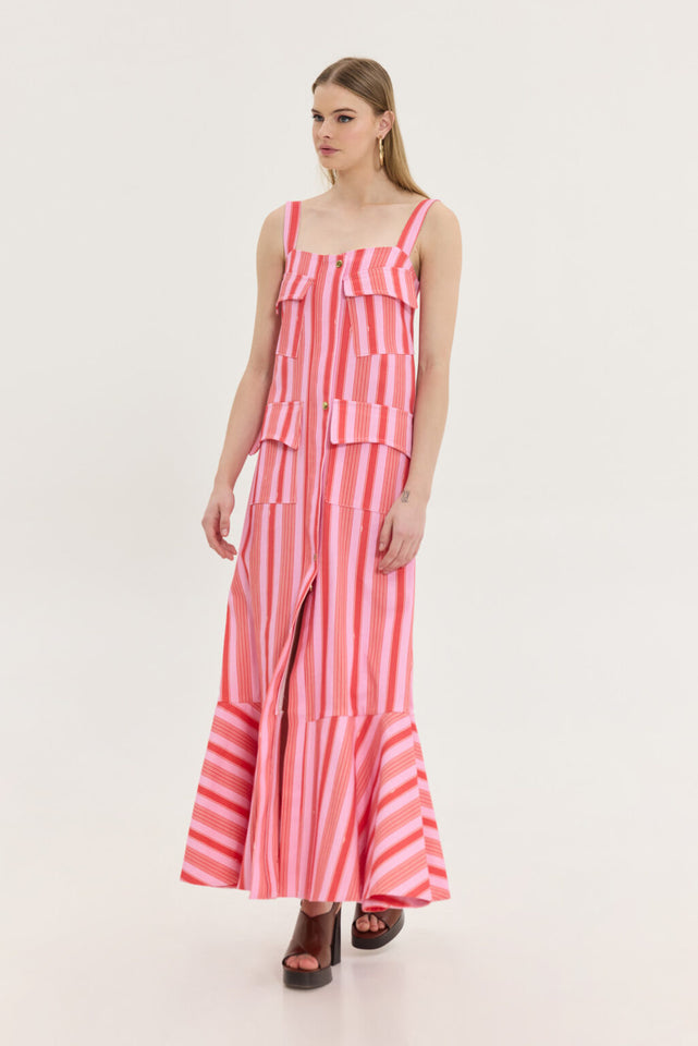 STAR DRESS PINK