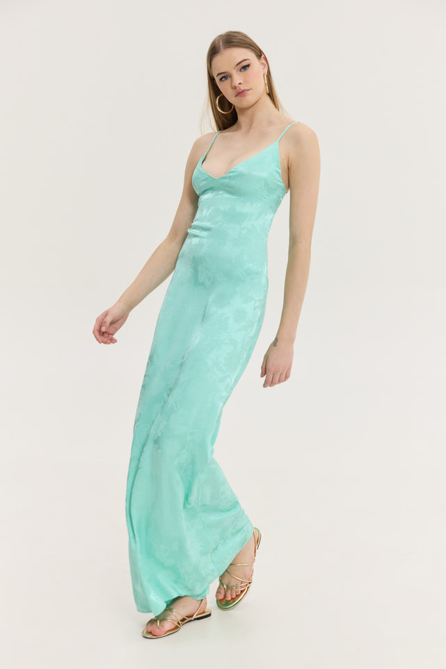 ELSA DRESS AQUA
