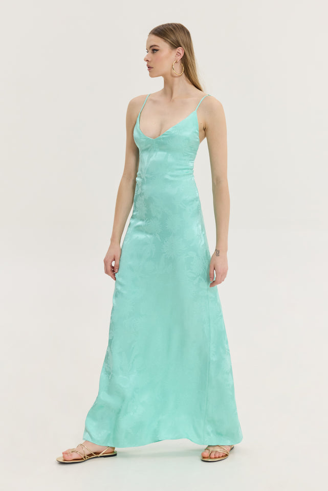 ELSA DRESS AQUA