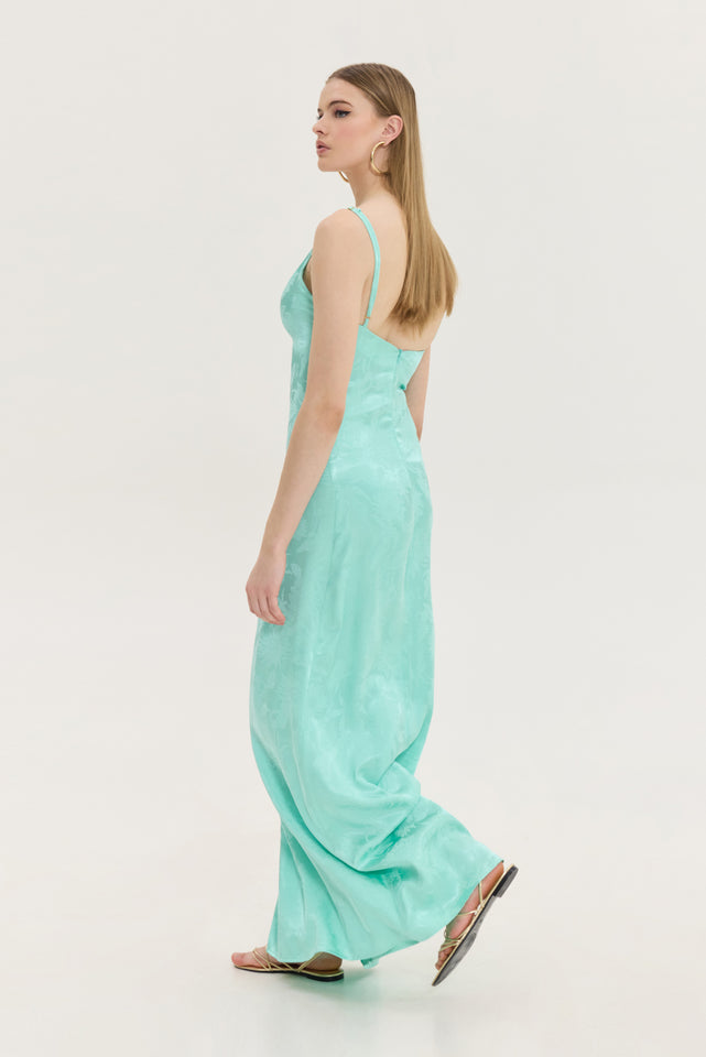 ELSA DRESS AQUA