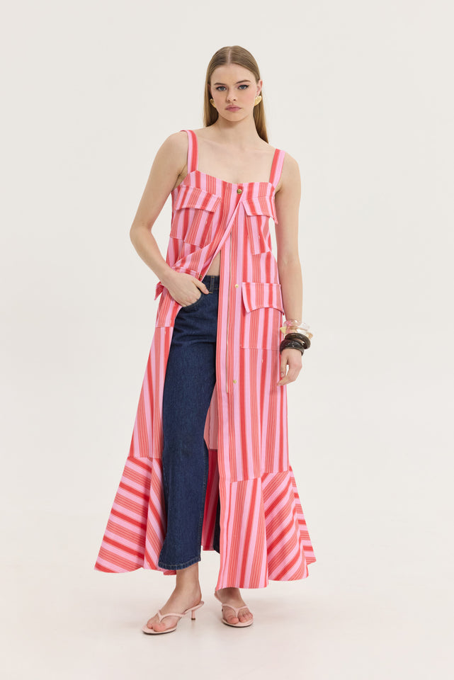 STAR DRESS PINK