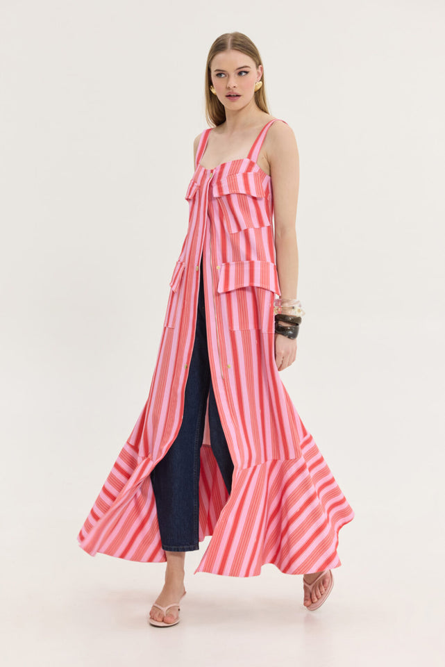 STAR DRESS PINK