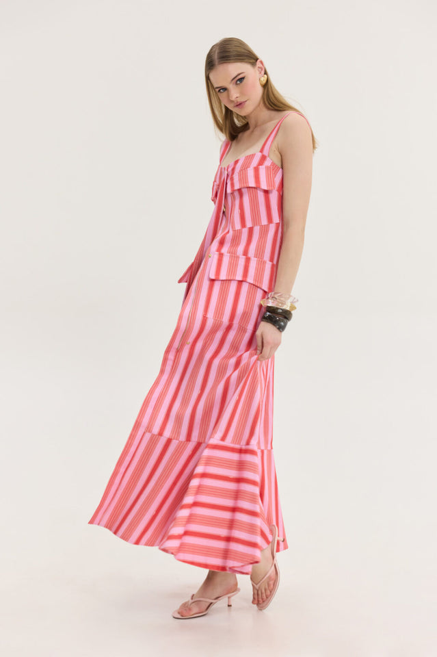 STAR DRESS PINK