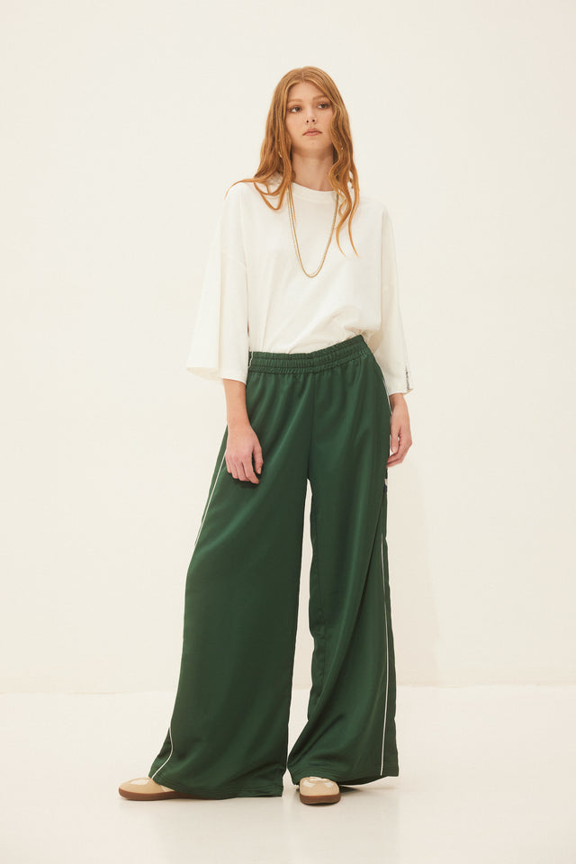 PEACOCK PANTS GREEN