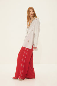 PEACOCK PANTS RED