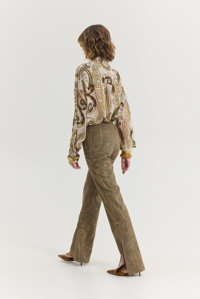 HEATHER SHIRT GOLDEN FIELDS CREAM