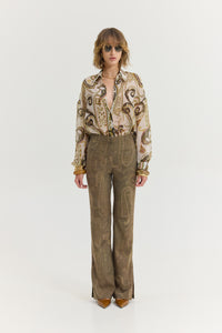 HEATHER SHIRT GOLDEN FIELDS CREAM