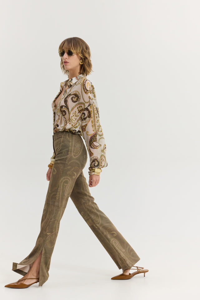 HEATHER SHIRT GOLDEN FIELDS CREAM