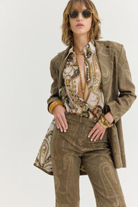 HEATHER SHIRT GOLDEN FIELDS CREAM