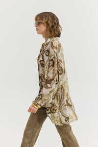 HEATHER SHIRT GOLDEN FIELDS CREAM