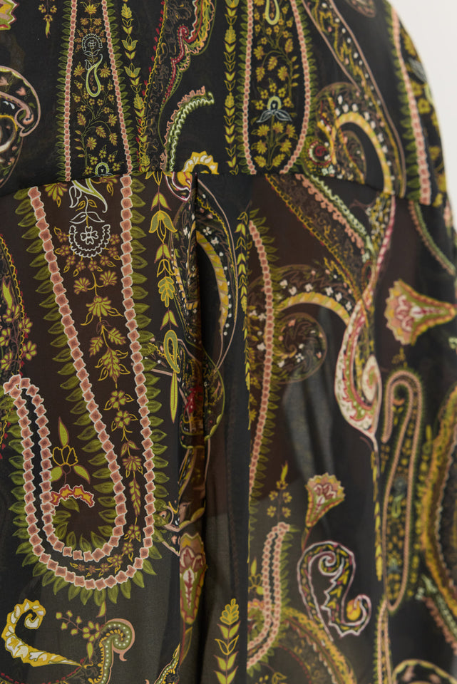 HEATHER SHIRT GOLDEN FIELDS BLACK