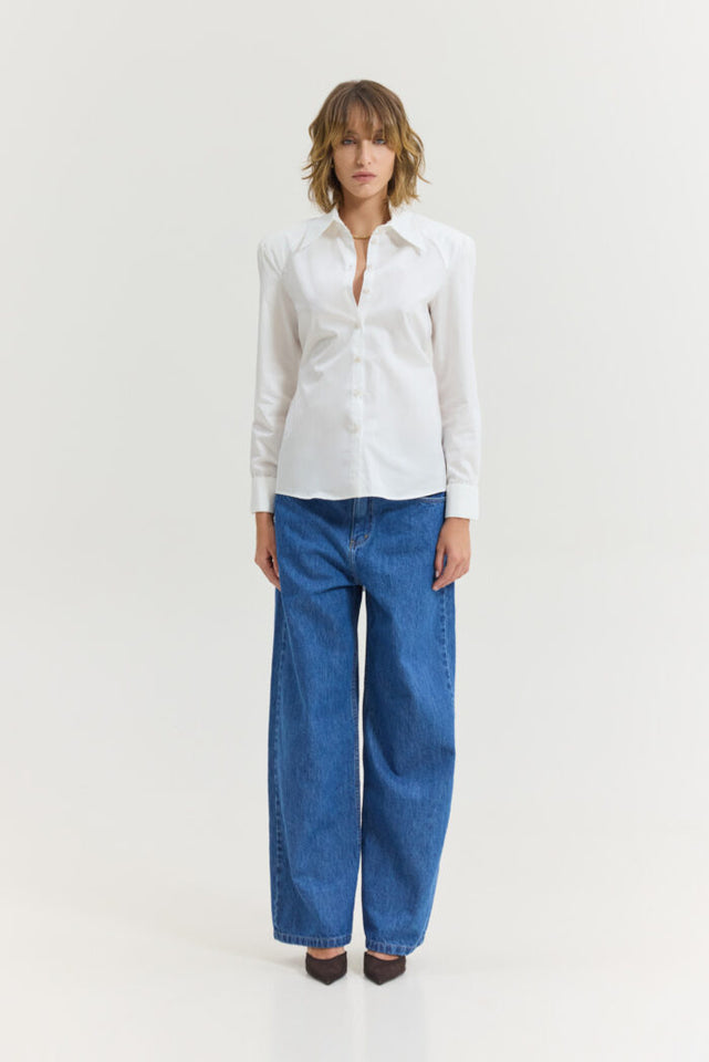 BAFALO Z DENIM PANTS MID BLUE